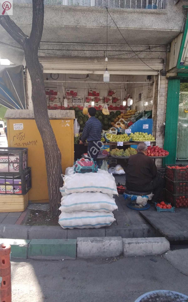 میوه فروشی خیابان دبستان